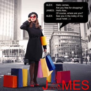 James Escort boy Personal shopper copie
