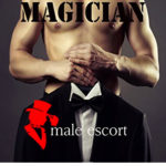 Male escort naked suit