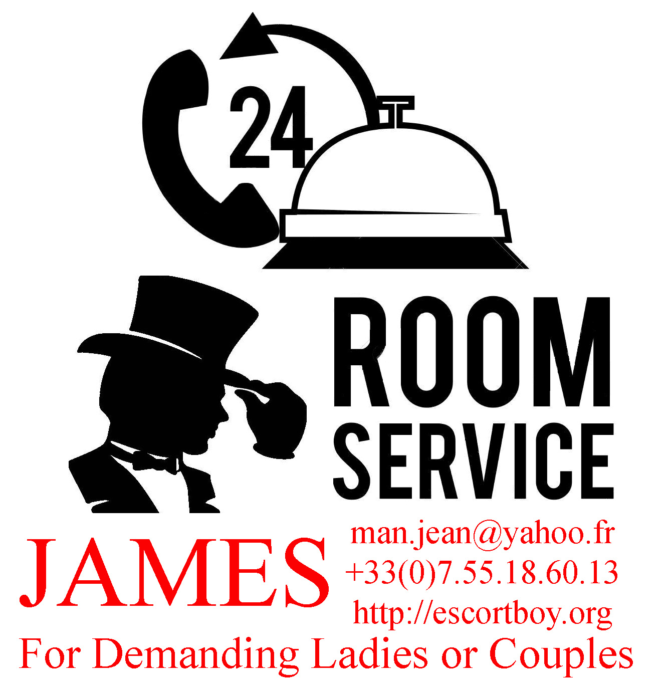 French Room Service For Ladies - Male Escort Paris