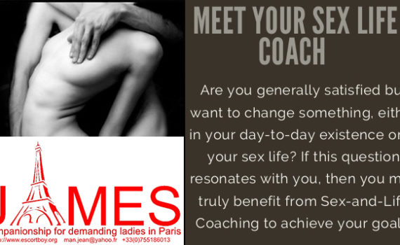 Meet your sex life coach James Male escort boy