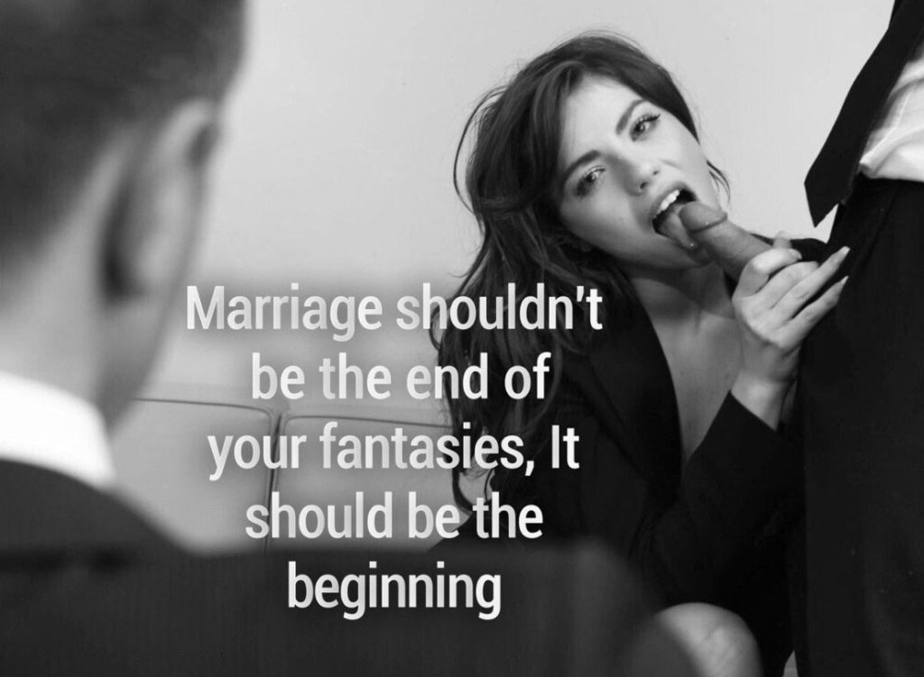 Marriage shouldn't be the end of your fantasies