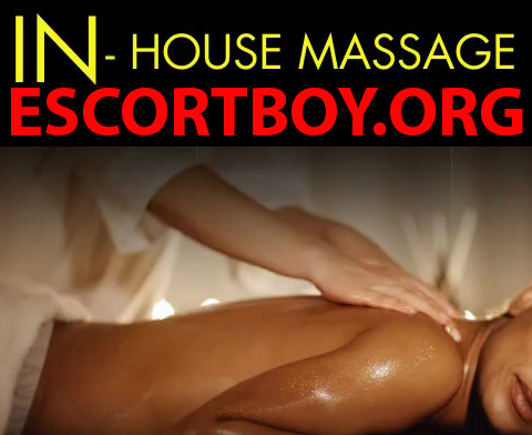 in-house massage with a male escort boy