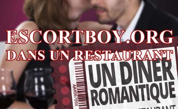 Aller diner avec un escort boy