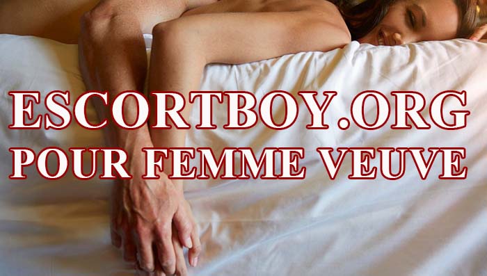 Escort boy avec femme veuve